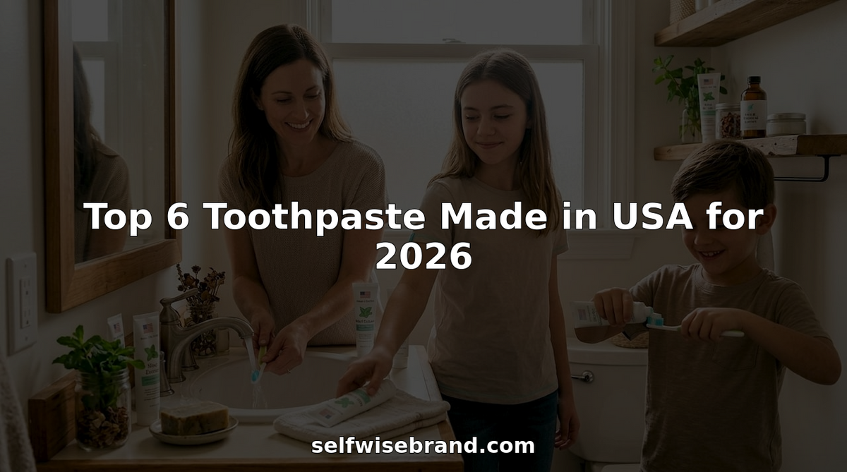 Top 6 Toothpaste Made in USA for 2026