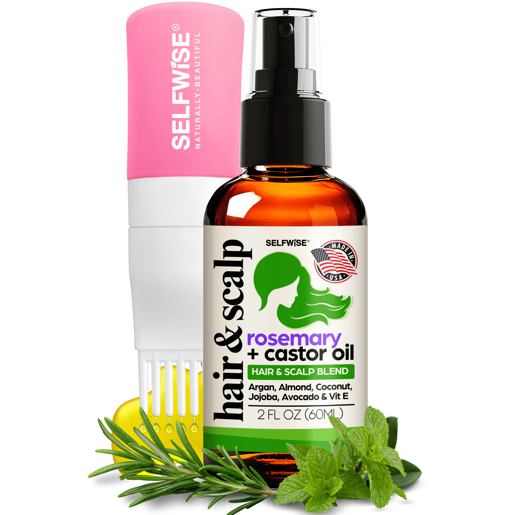 Rosemary & Multi - Oil Hair Growth Oil - Hair Oil - Selfwise