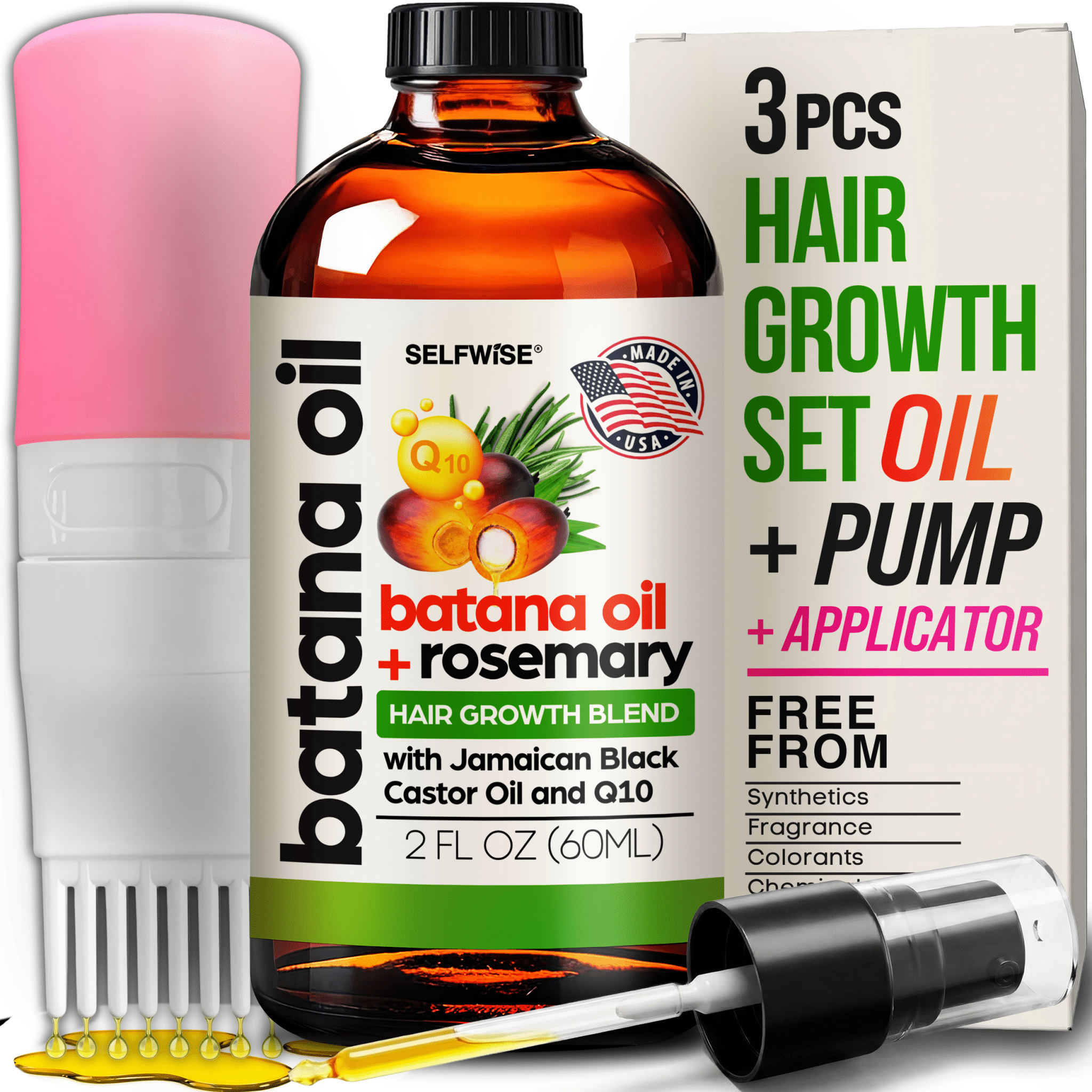 Batana Hair Growth Oil - Hair Oil - Selfwise