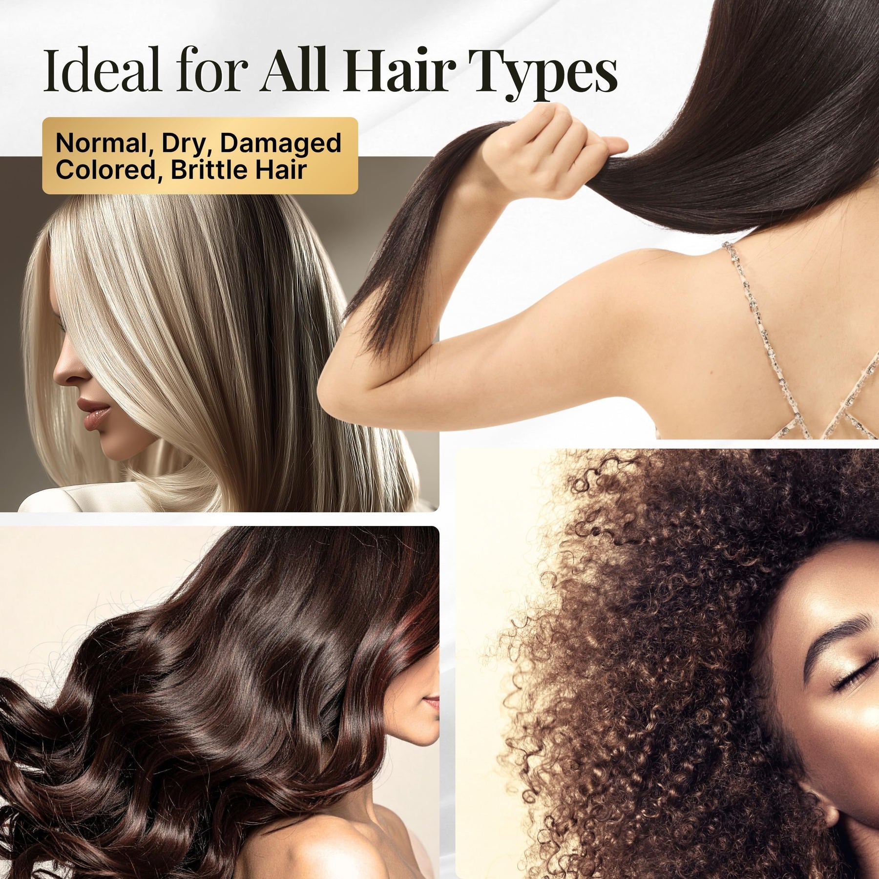Tsubaki Hair Mask for normal, dry, damaged, color-treated, brittle and curly hair