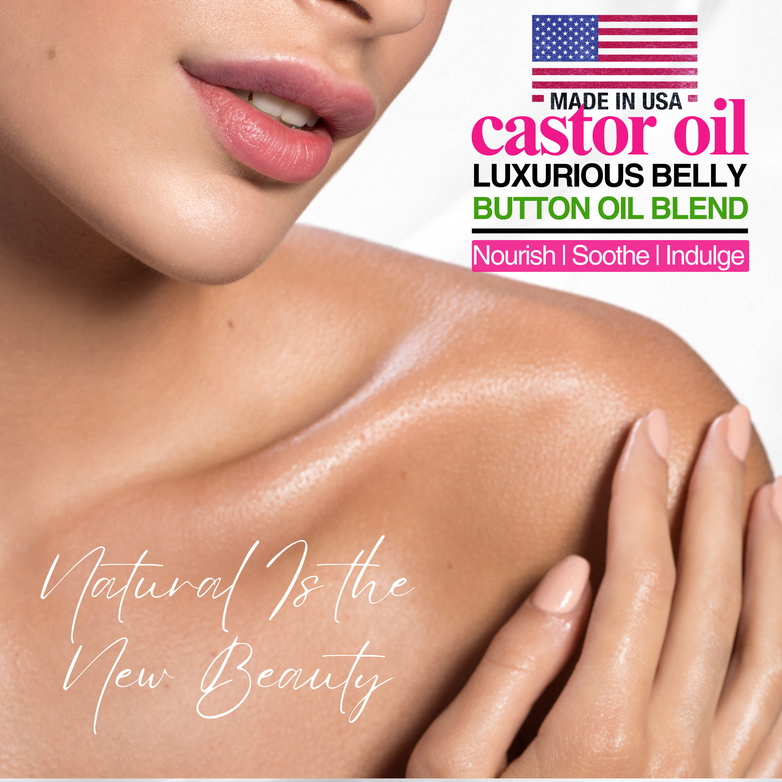 Castor Oil for Belly Button, Stomach, Skin and Body Massage Oil (8)