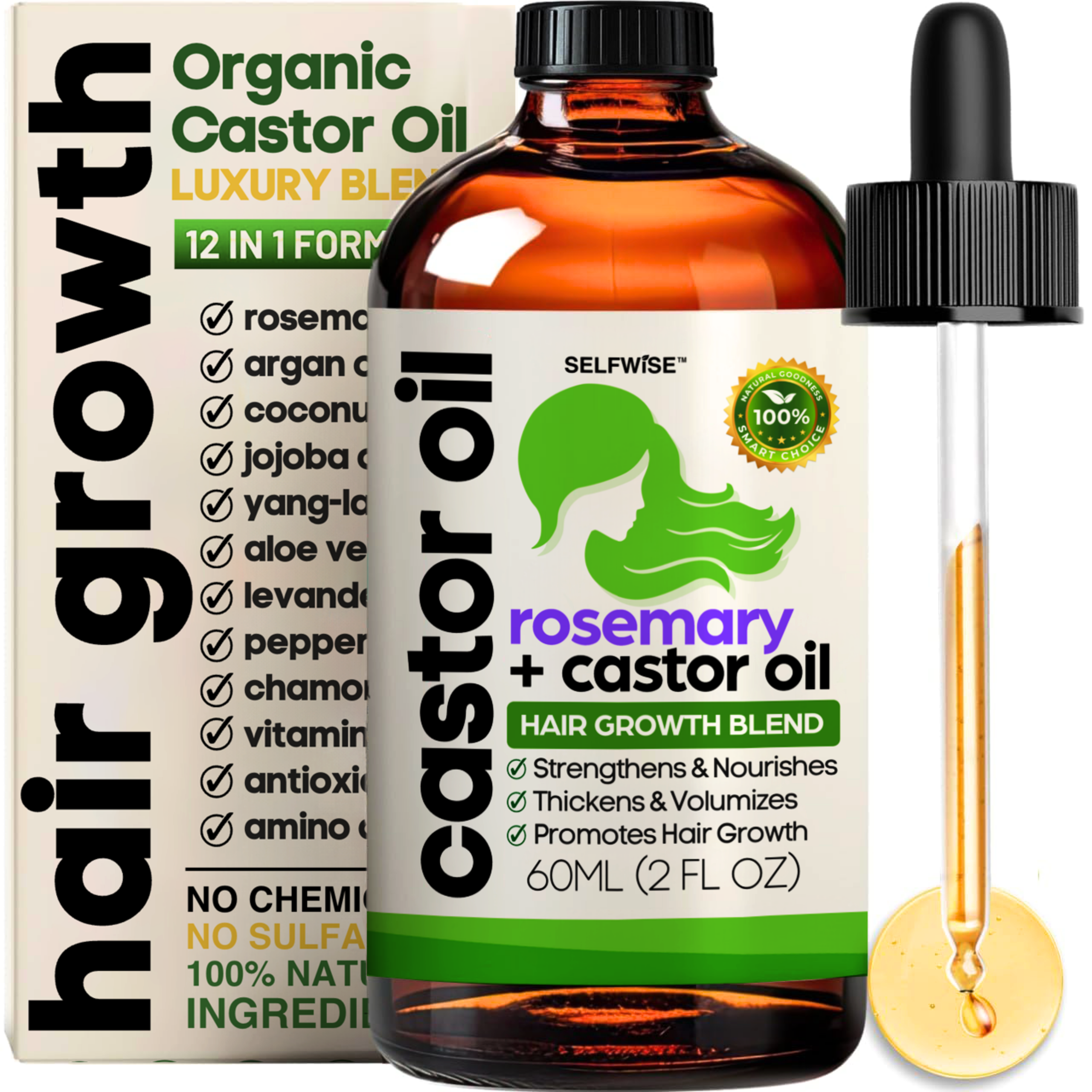 Castor oil + Rosemary 